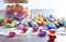 2340 Sheets Folding Stars Paper Strips Double Sided Lucky Colorful Stars 25 Colors Decoration Folding Paper for Thanksgiving Christmas Gifts Crafting Supplies, School Teaching, DIY Projects